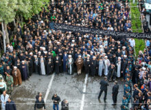 اجتماع عظیم عزاداران علوی علیه‌ السلام در مشهد مقدس به دعوت مرجع عالیقدر